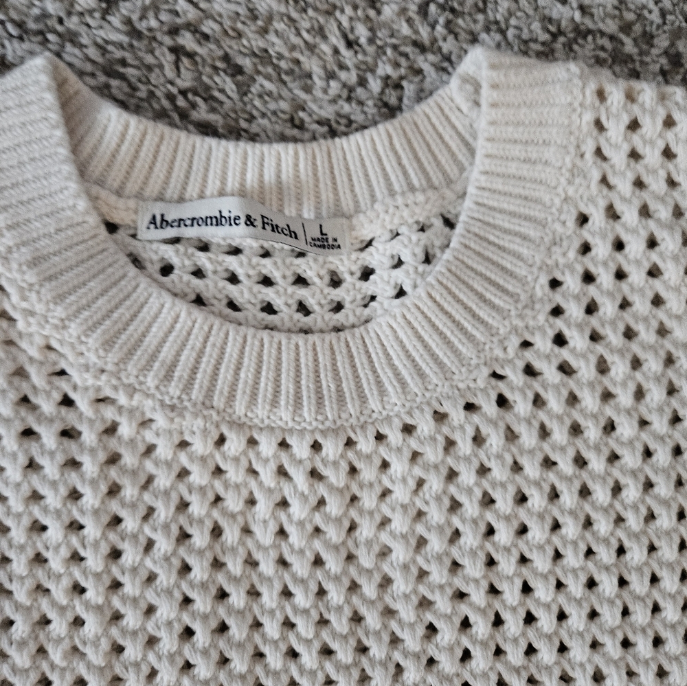 Abercrombie waffle knit vest